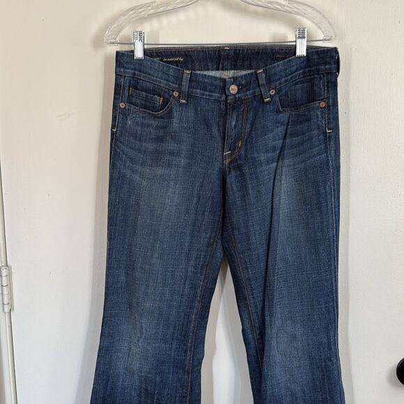 Citizens‎ of Humanity Runaway Jeans 30 Low Waist Full Leg Dark Wash Denim - Picture 5 of 12